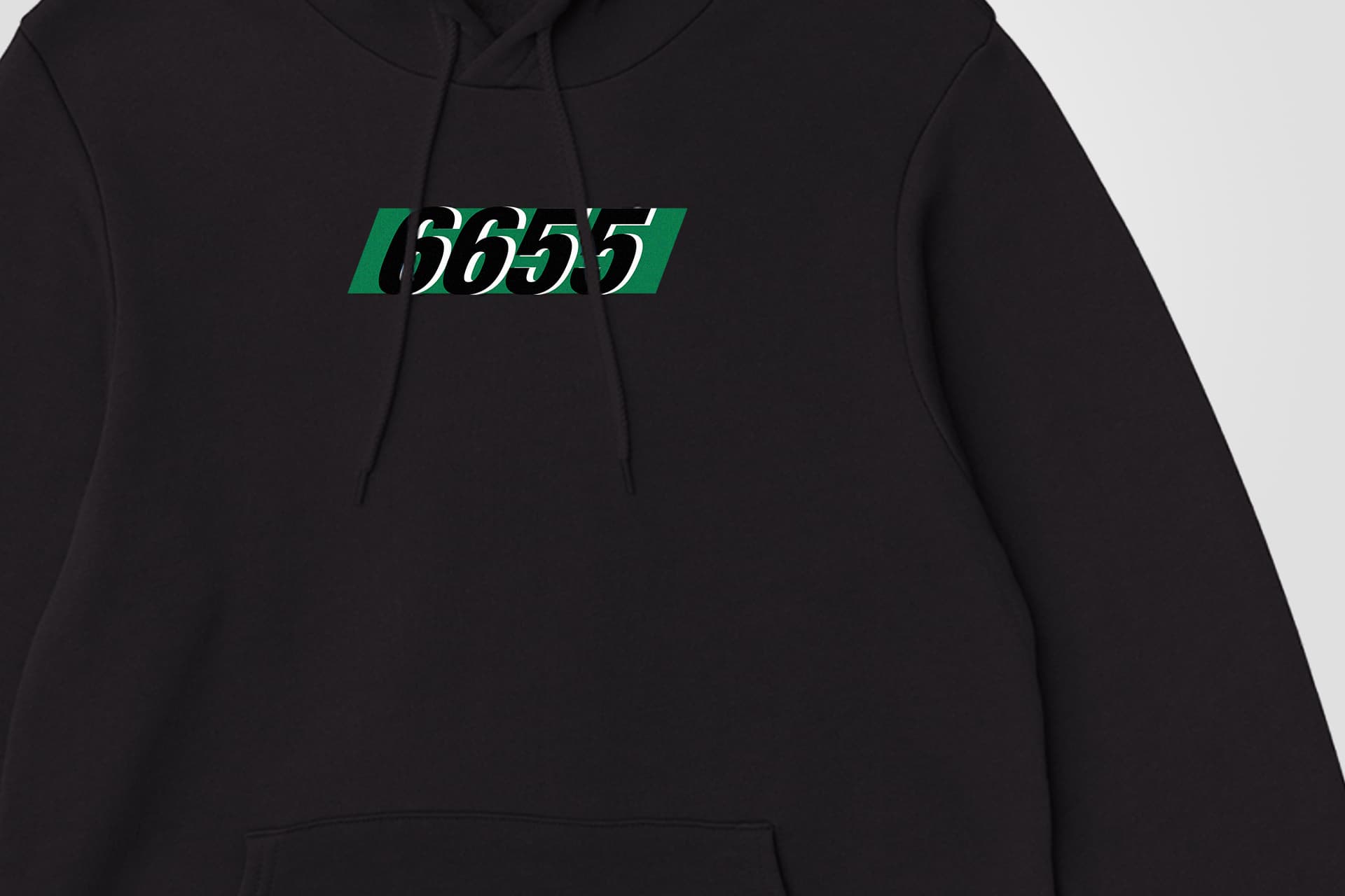 6655 hoodie closeup
